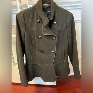 Olive green Banana Republic coat size extra small